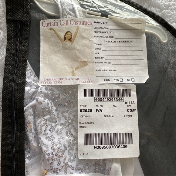 Dream upon a star dance contemporary costume - Picture 7 of 7